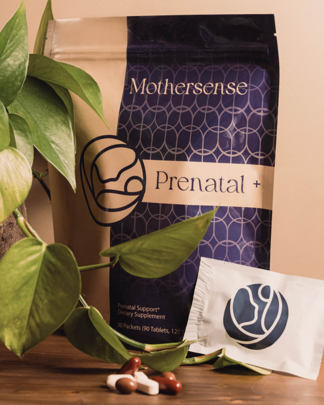 Mothersense™ Prenatal+ | 950mg Choline, Methylfolate, DHA | MTHFR